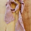 LIMITED EDITION: mauve pink bohemian hair scarf