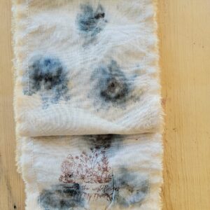 LIMITED EDITION: cerulean floret bohemian hair scarf