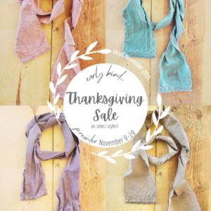 THANKSGIVING PREORDER SALE!