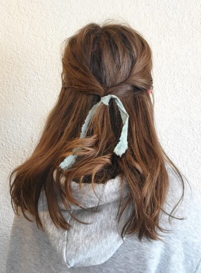 cyan hair ties